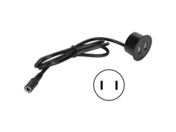 Carregador Usb Dúplo Com Tomada Para Mesa E Sofá