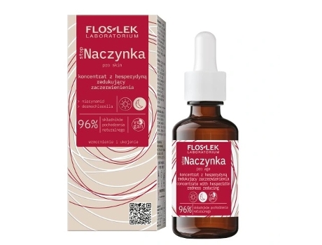 Concentrado Flos Lek Stop Naczynka Com Hesperidina, Reduz Vermelhidoes De Dia E De Noite, 30 Ml Floslek