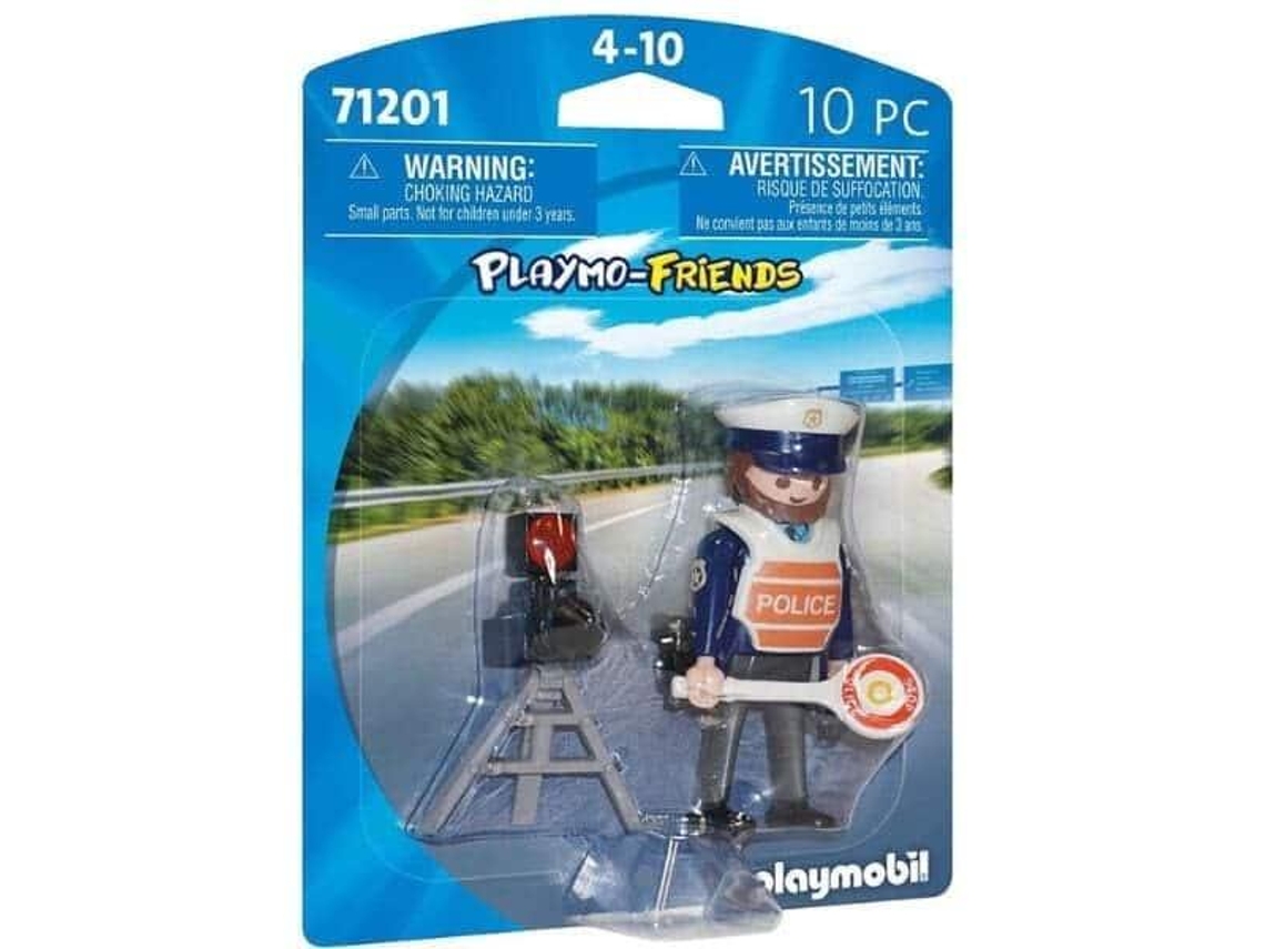 Playmobil 71201 Policía De Trânsito