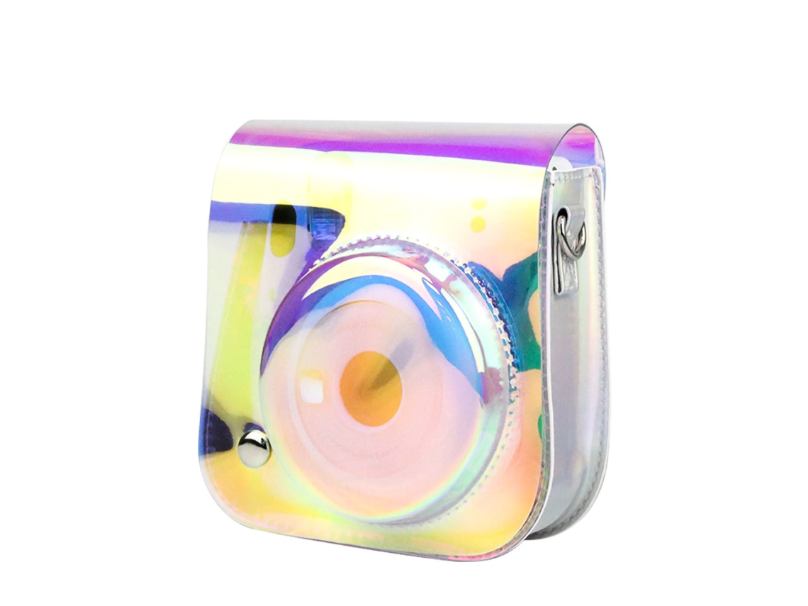 Funda Protectora Transparente Para Cámara Instax Mini 11 9 8, Bolsa De Almacenamiento Pvc Symphony Silver