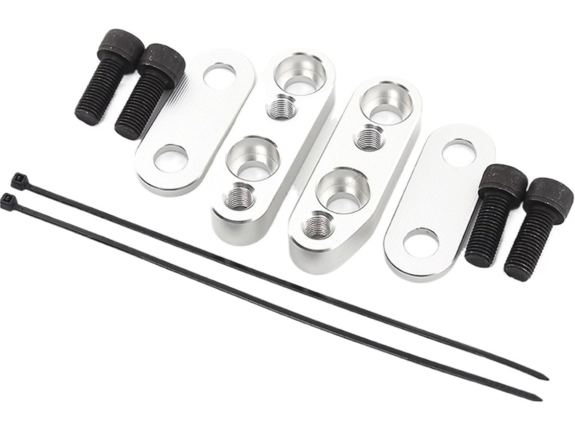 Adaptador de Elevação do Guidão 1 Par Braçadeiras para Motocicleta Abraçadeiras Elevador Função: Este Ajuda