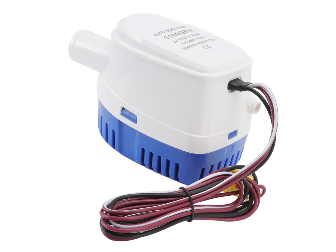 Bomba Dágua Elétrica Cc Com Interruptor Flutuante, Bomba De Porão Automática, Microbomba Submersível Com Elevação De 4 Metros PENGDSJE
