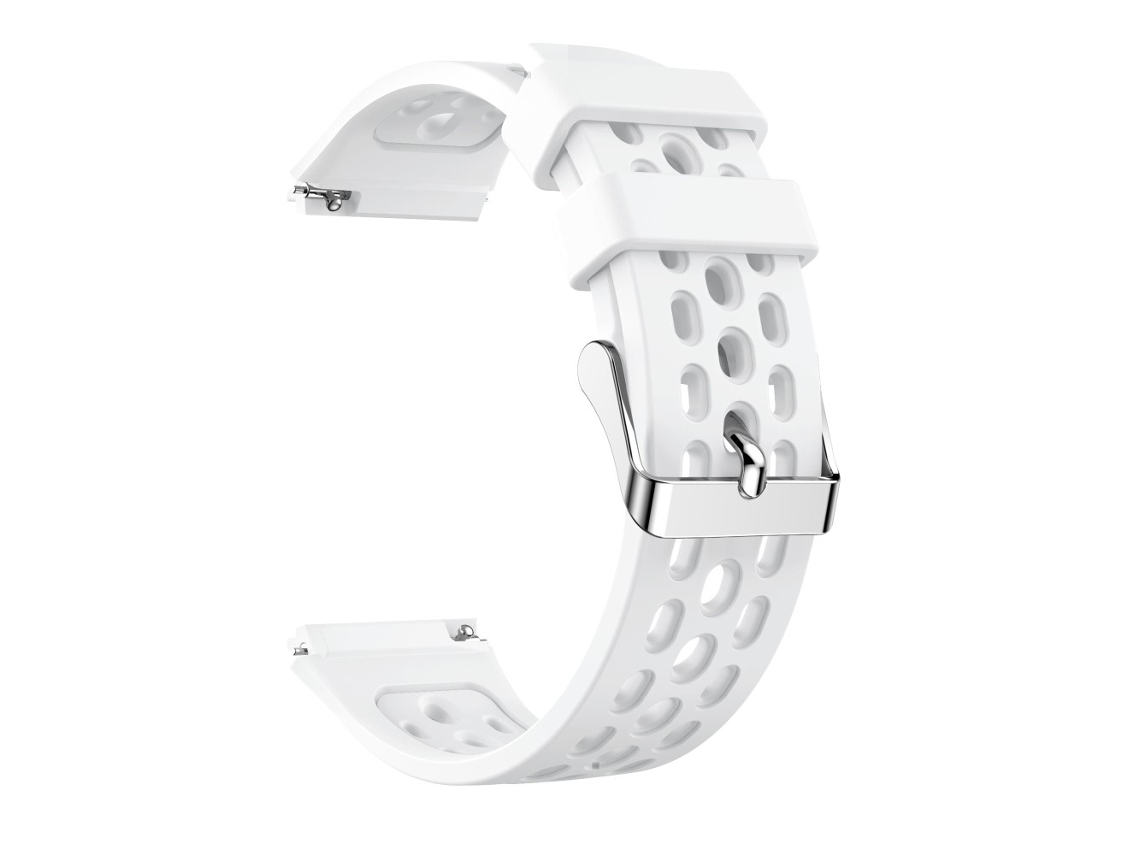 Bracelete Silicone 22Mm para Huawei Watch Gt 2E Branco