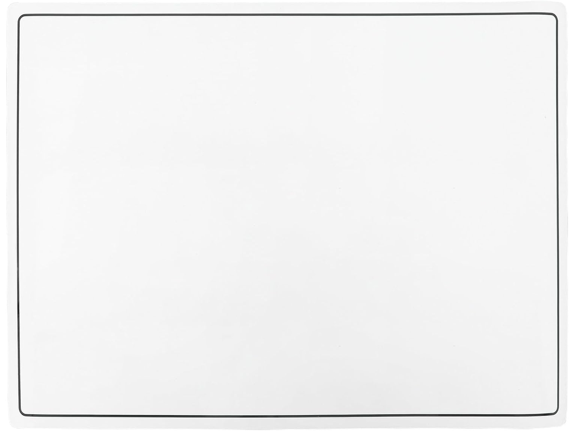 Quadro Branco de Parede Healeved 30x41cm em Pvc, Apagável a Seco, Autoadesivo para Geladeira e Escritório. 40,
