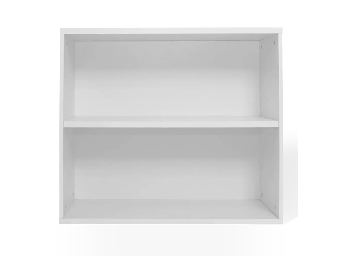 Arquivo. 2 prateleiras. 81,5x90x40 cm. Branco. OFILIKE