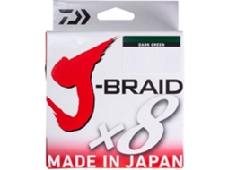 Linha de Pesca trançadas DAIWA J-braid 8 (0.200 mm - 0,10 mm)