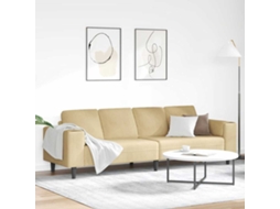 Vidaxl Sofá Cinza Verde 250 X 77 X 76 Cm Tecido De Veludo Cotele