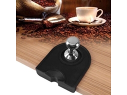 Qf00481 Tamping E Suporte De Armazenamento Tapete De Compactação De Silicone Antiderrapante Para Carimbo De Prensa De Pó De Café, Cor Preta Ywei
