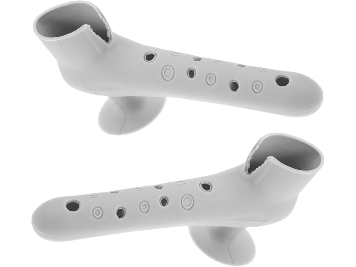 Protetor De Maçaneta Silicone, Conjunto De 2 Protetores Parede Reforçados