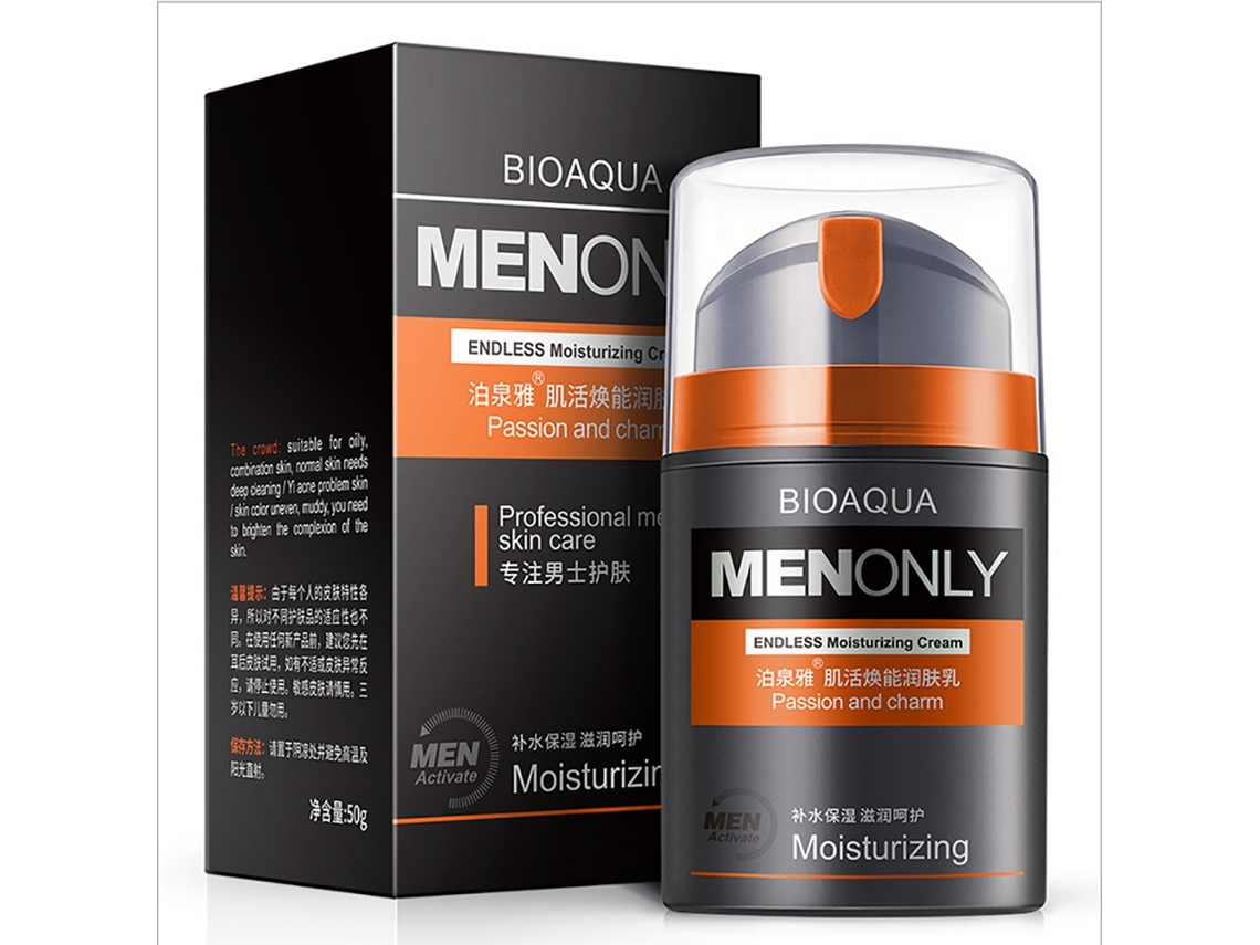 Creme Hidratante Masculino De Rosto Com Controle De Óleo Eficaz