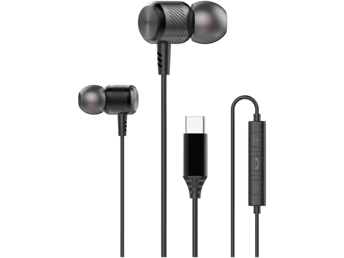 Fones De Ouvido Usb C Com Microfone, Fones De Ouvido Com Fio Tipo C, Áudio De Alta Resolução, Som Espacial, Cancelamento