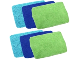 Conjunto De 6 Panos Microfibra Laváveis Para Limpeza Para Brisas, Vidros Carros E Outros Automotivos Reutilizáveis. Vayotoy