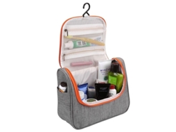 2026 bolsa de Toiletries Colgante Resistente À Água com Bolsos de Malha para Viagens Homem Mulher