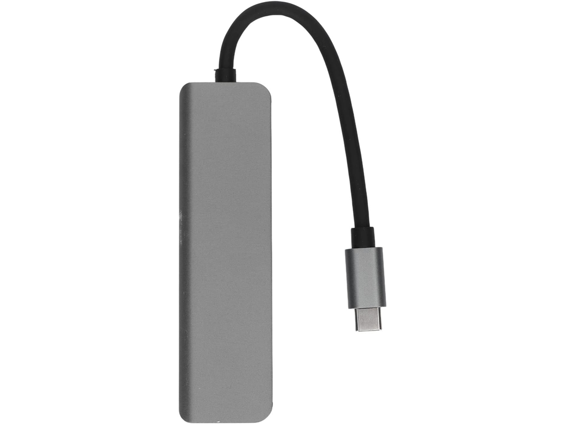 Hub Usb-c 5 Em 1 Com Interface Multimídia 4k Hd, Portas Usb 3.0 E