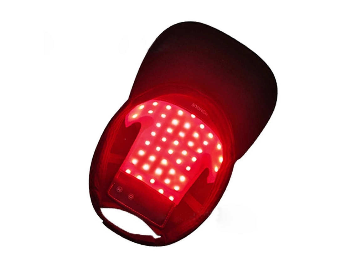 Chapéu de Terapia Luz Vermelha Infravermelha 650 Nm para Crescimento Rápido Cabelo e Anti queda GOKOCO
