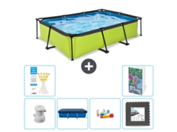 Exit-toys Piscina Exit Retangular - 300x200x65 Cm - 7-peças S317