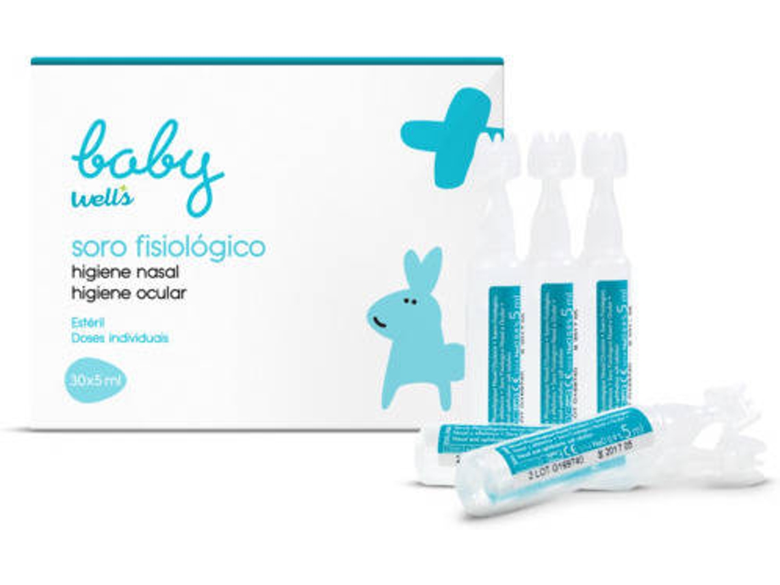 Soro Fisiológico Estéril BABY WELLS