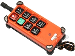 Controle Remoto Sem Fio Industrial para Guindaste, Vhf/uhf F21 e1b, com 2 Transmissores e 1 Receptor. SFUSHOS