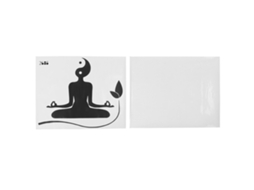Adesivos de Parede Removíveis com Temas de Ioga, Meditação e Tai Chi para Quarto e Sala de Estar CHABERLU