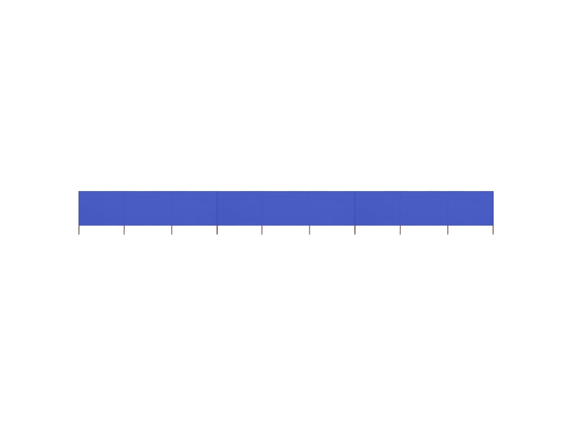 Wind Screen, Wind Screens Vidaxl Azul Tecido (1200 X 160 Cm)