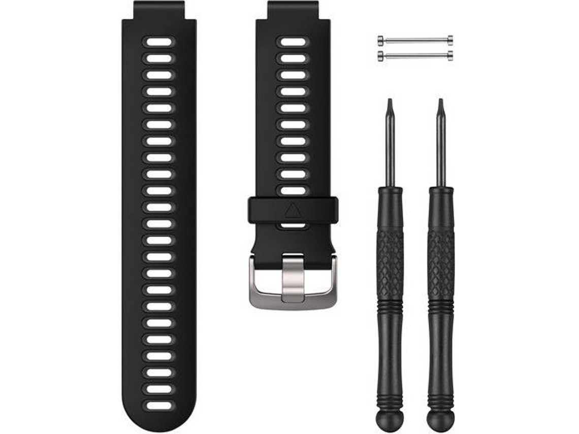 BRACELETE REL GARMIN SILICONE PR/CIN