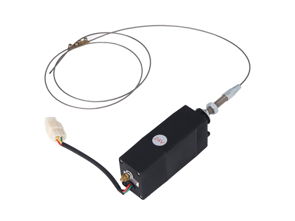 Valvula Solenoide De Parada Para Motor Diesel, Controlador De Velocidade Dc24v