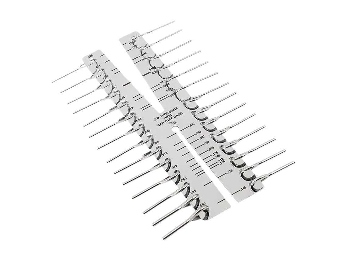 Tubo Capilar De Aço Inoxidável 14,3 X 3,9 Mm – × Cm | Régua De Medição