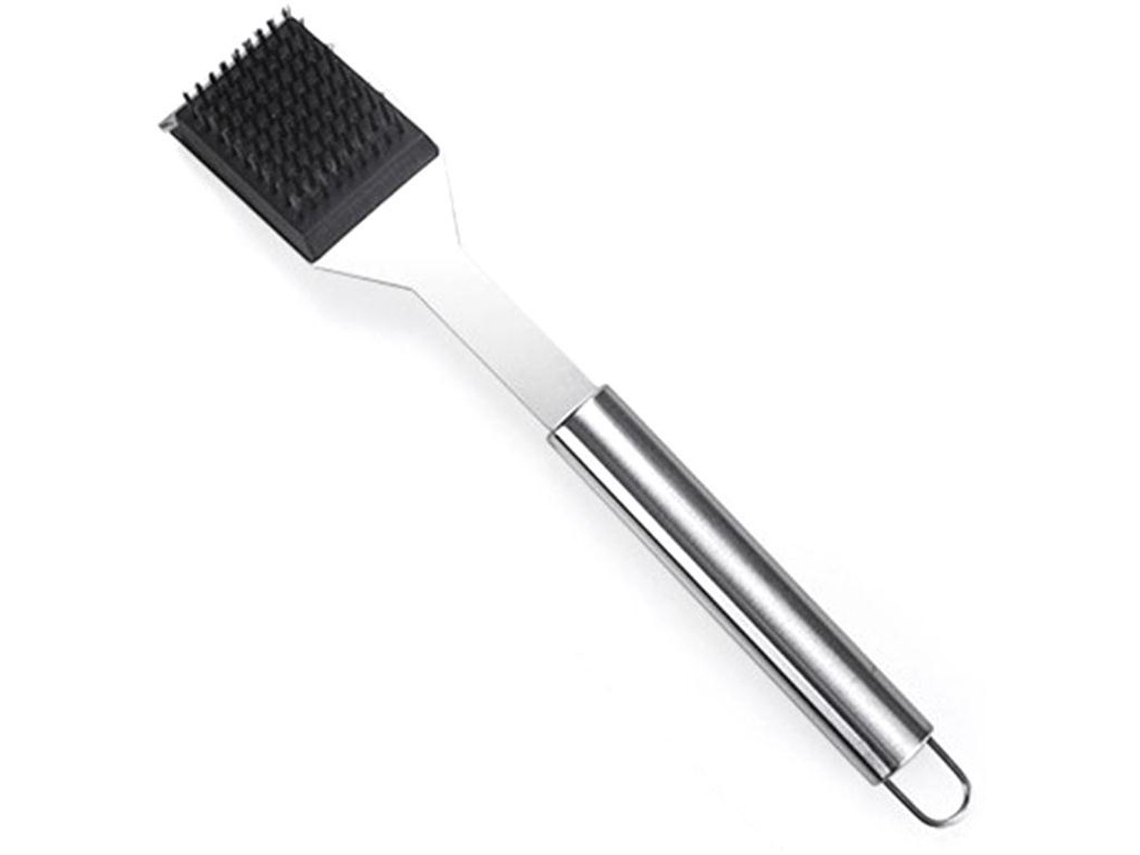 Escova rotativa para grelha, sem fio, recarregável, aço inox AQUAFORGE