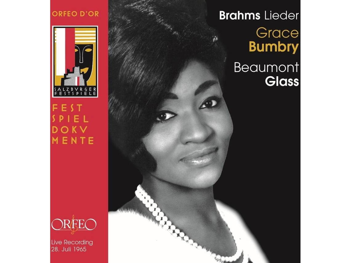 CD Bumbry,Grace/Glass,Beaumont - Bumbry/Glass: Brahms-Lieder (1CD)