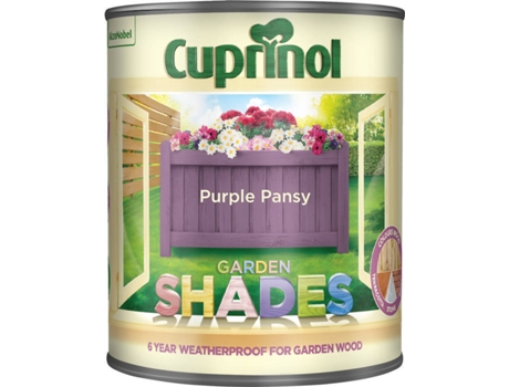 Tinta para Madeiras CUPRINOL Garden Shades Roxo  (1 L)