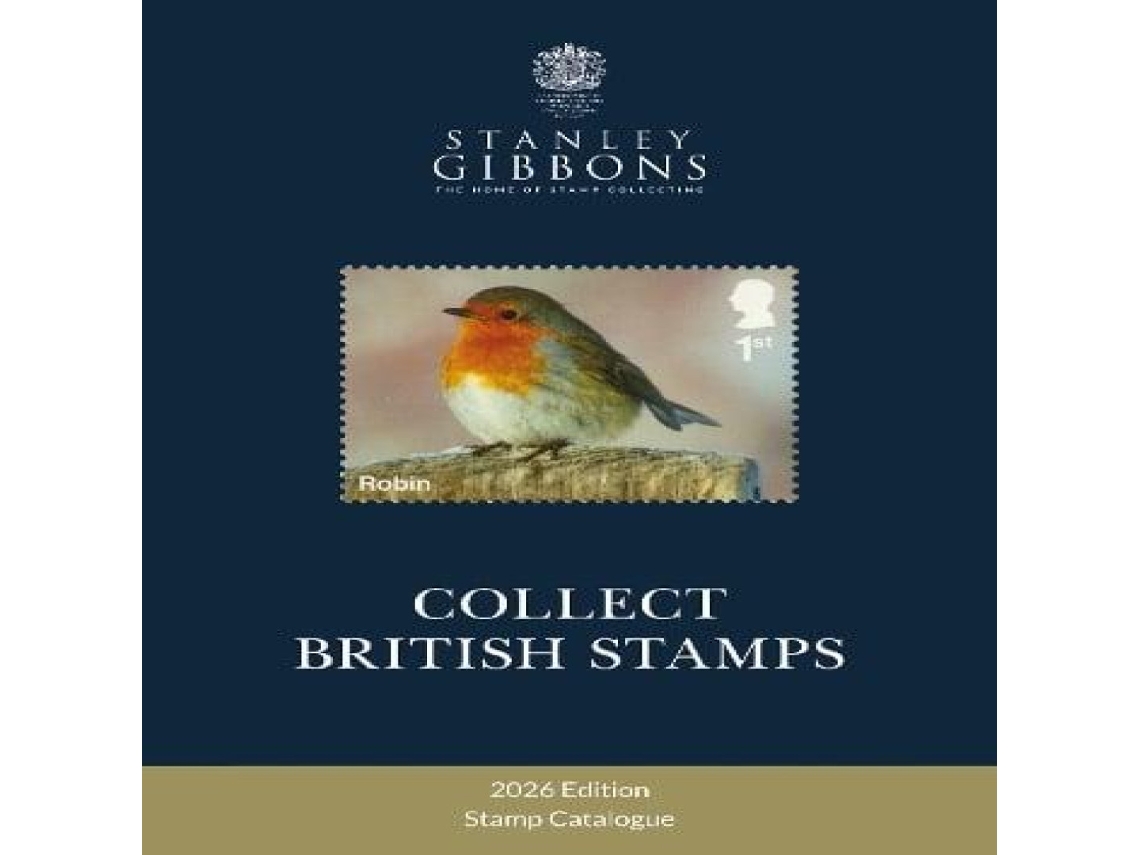 Livro 2026 Collect British Stamps Catalogue de Stanley Gibbons (Inglês)