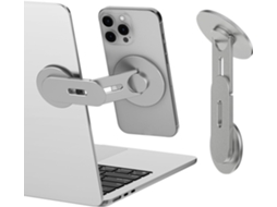 Suporte magnético AQUAFORGE para celular e laptop, ajuste tridimensional