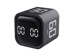 Cubo De Produtividade Com Sensor Gravidade, Visor Led Reversível, 4 Tempos Predefinidos, Dois Modos, Controle De Tempo, Contagem Regressiva