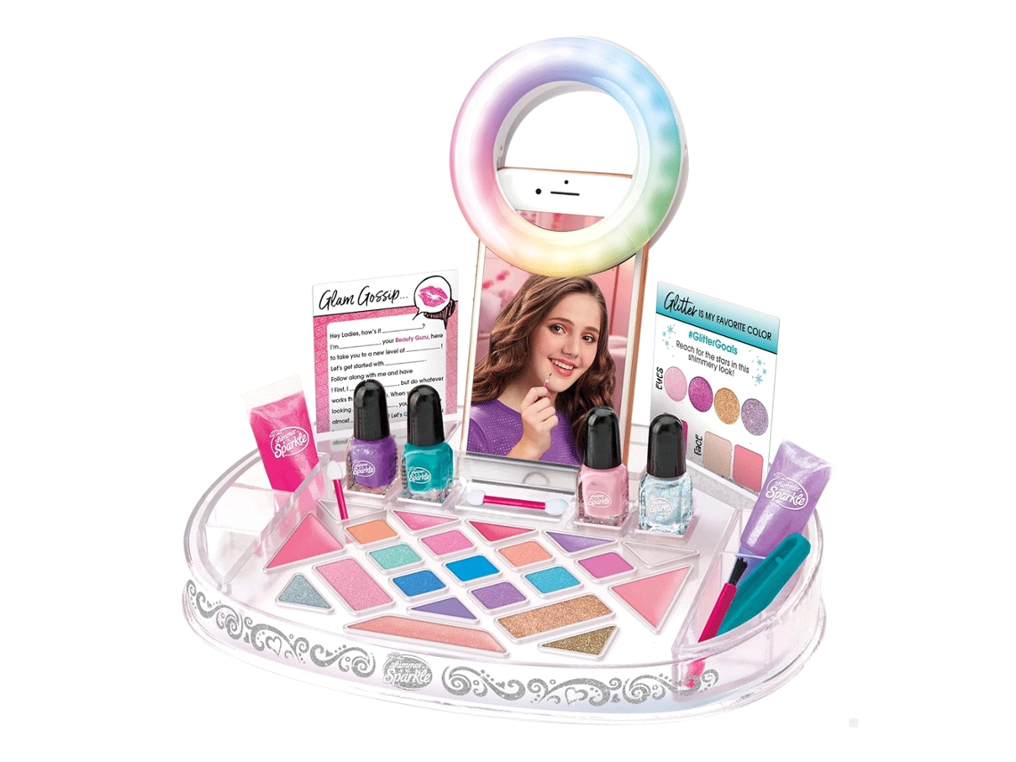 Salão de Beleza Selfie Light CB TOYS Shimmer ‘n Sparkle (Idade Mínima: 8 anos)