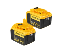 Bateria Para Ferramentas Elétricas Dlt, Capacidade 9ah, Tensão 20v, Inclui Bms, Bateria 9ah 2 Pcs Oem