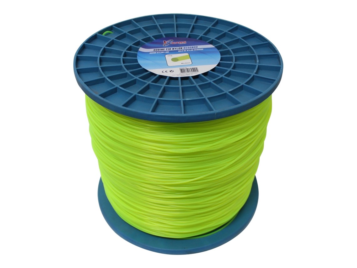 Kawapower Fio De Nylon Redondo 2,4 Mm