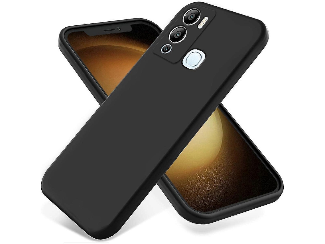 Capa De Silicone Líquido À Prova De Choque Para Infinix Hot 12i Pure Color
