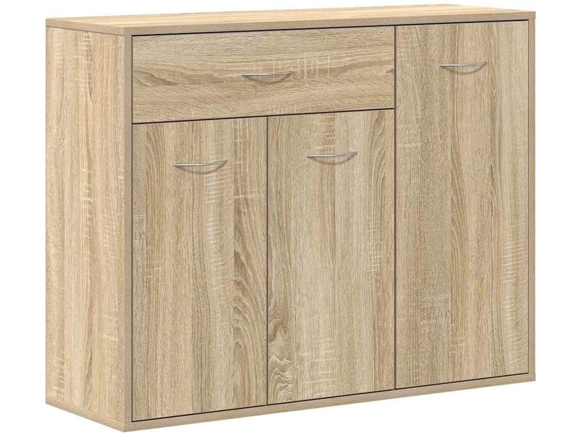 Sideboard, Sideboards Vidaxl Marrom Madeira Processada (n/a)