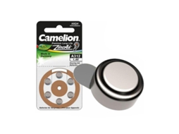 G-A312-BP6 :PILHA BOTÃO PR41 / A312 1.4V 160MA 6X BLISTER CAMELION