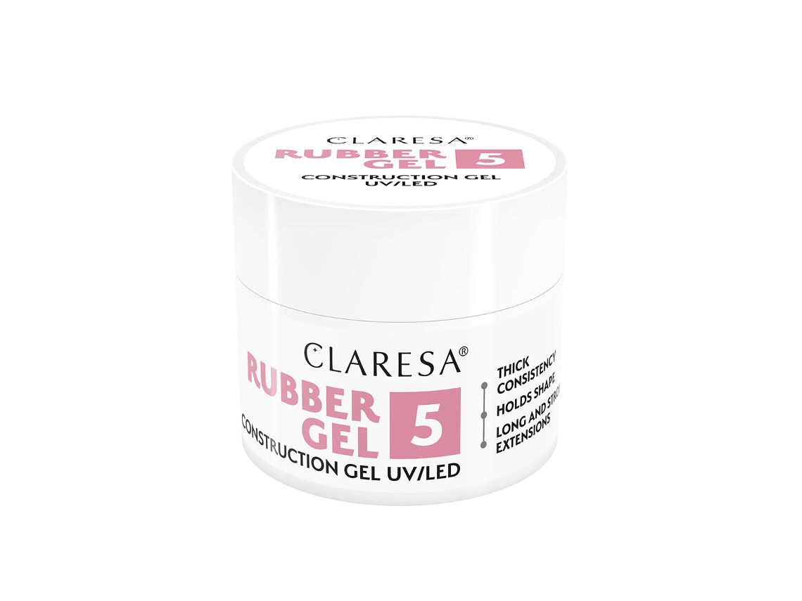 Gel Construtor Claresa Rubber 5 (12 G)