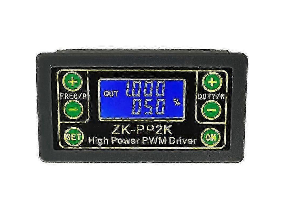 Controlador de velocidade de motor CC PWM ZK-PP2K, regulador de frequência e ciclo de trabalho, interruptor ajustável, dimmer de LED, driver de pulso digital 2good