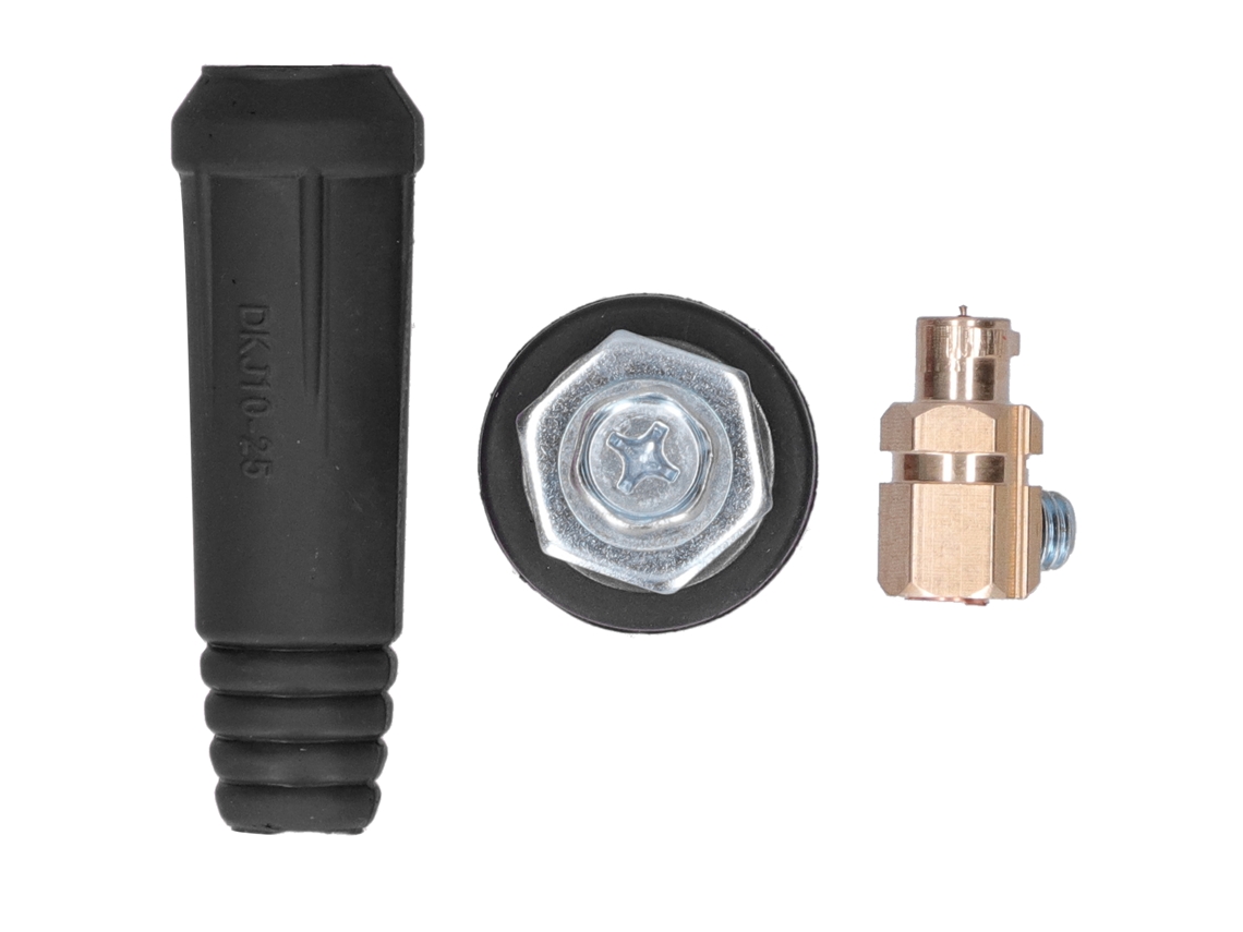 Laxiscreed Cabo De Soldadura Com Conector De Encaixe Rápido Para Conexões Fáceis