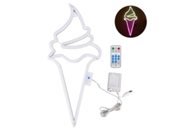 Luz Neon Led Decorativo Bateria Usb Controle Remoto