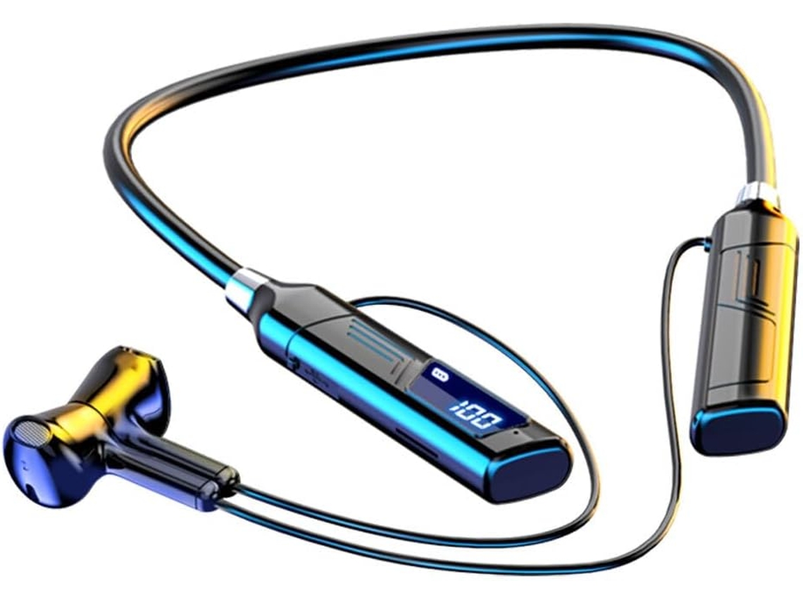Fone De Ouvido Esportivo Sem Fio Bluetooth Com Cartão Memória Tipo C,