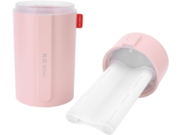 Umidificador Usb, Rosa, Pequeno, Com Dupla Pulverização, Ideal Para Casa E Escritório