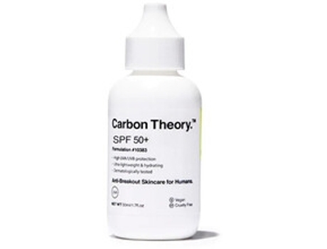 CARBON THEORY Day-Lite Cream Spf 50+ Hydratacní Ochranný Krém na Oblicej 50Ml