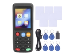 Copiadora De Cartões Nfc Leitor Gravador Id Ic Com 5 Cartões T5577 E Fivelas