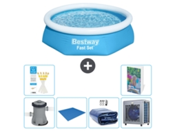 Bestway Piscina Bestway Fast Set Redonda - 244x61 Cm - 7-peças S278