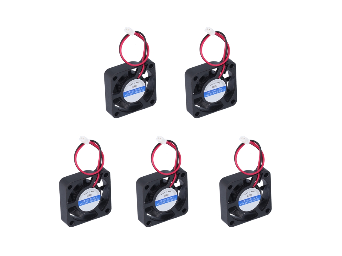 Conjunto 5 Coolers Ventoinhas Eletrônicas 12v 0.1a