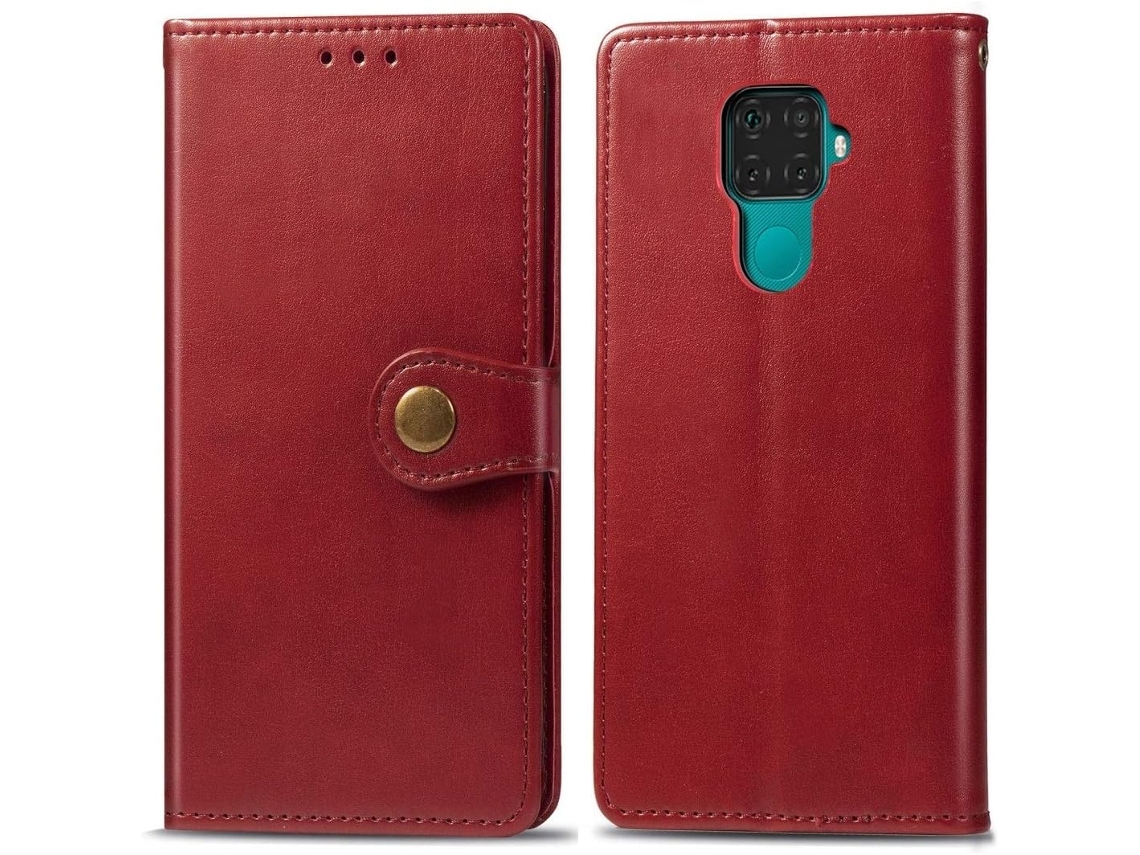 Capa Fólio Protetora Lite Nova Moldura Foto para Huawei Huawei Maté 30 Lite/Nova Pro 5I HONGWE. com Porta-Cartões